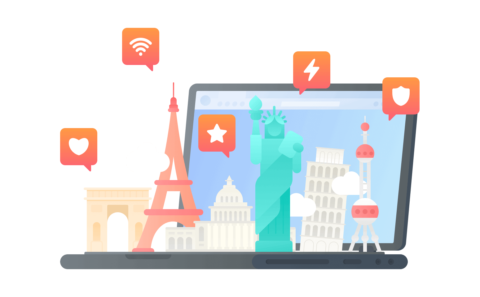 国外回国APP - 翻回VPN